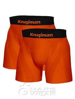 Knapman Ultimate Comfort Boxershort 3.0 Orange | Twopack